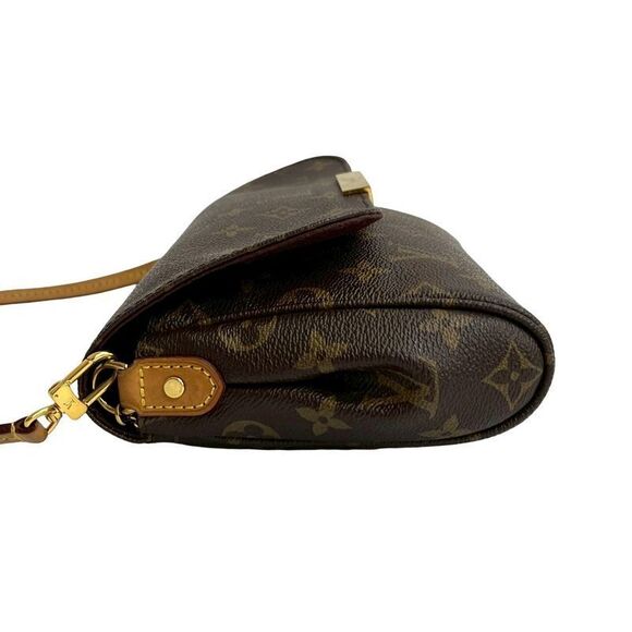 Louis Vuitton Favorite MM Leather 2way Chain Handbag Shoulder Bag Pochette - Picture 5 of 10